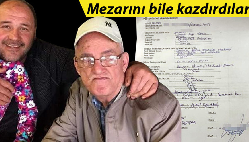 Öldü diye mezar bile kazdırdılar... Hastaneden gelen haberle şoke oldular Öldü diye mezar bile kazdırdılar... Hastaneden gelen haberle şoke oldular