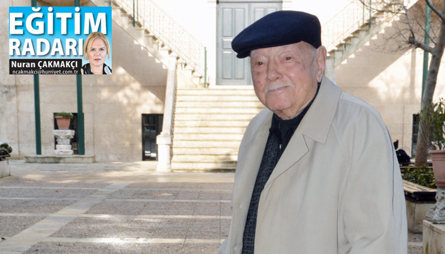 130 yıllık okulun 101 yaşındaki efsane hocası
