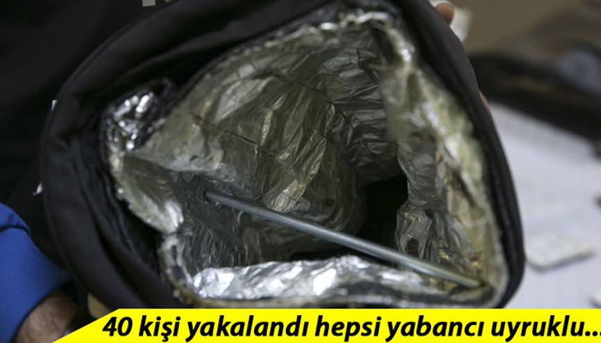 Alarmların çalmasını naylon ve alüminyum folyo ile engellemişler