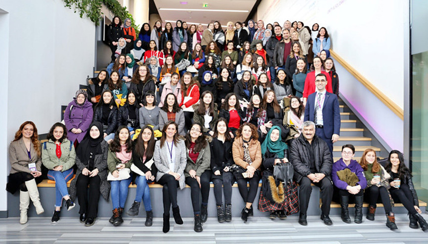 Liseli kızlara mühendislik tanıtıldı