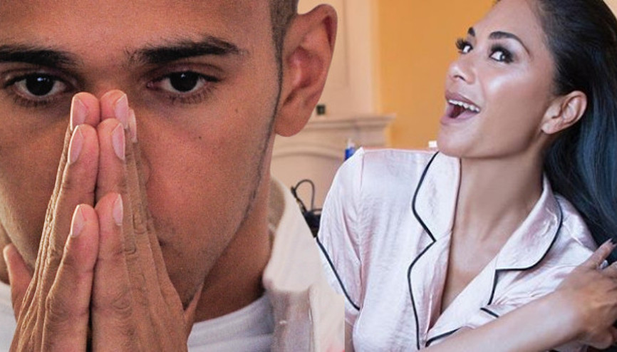 Ünlü Formula 1 pilotu Lewis Hamilton ile Nicole Scherzingerın görüntülerini sızdırdılar