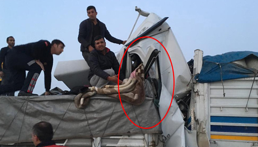 Adanada feci ölüm Arkadan çarptı...