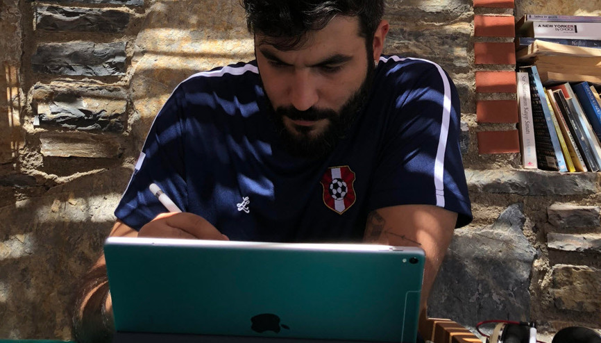 Ünlü illüstratör iPad Pro ile çizimlerini konuşturuyor Ünlü illüstratör iPad Pro ile çizimlerini konuşturuyor