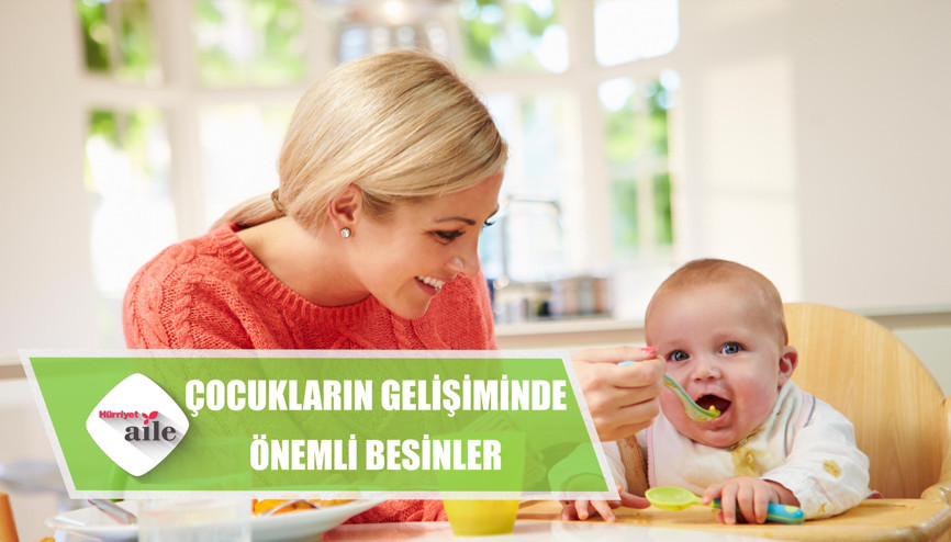 Çocukların gelişiminde önemli rollere sahip besinler nelerdir
