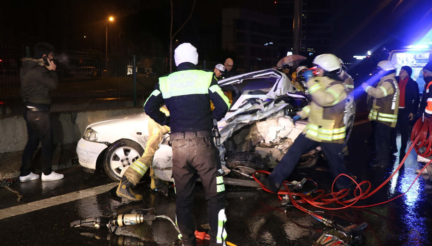 E-5te zincirleme trafik kazası