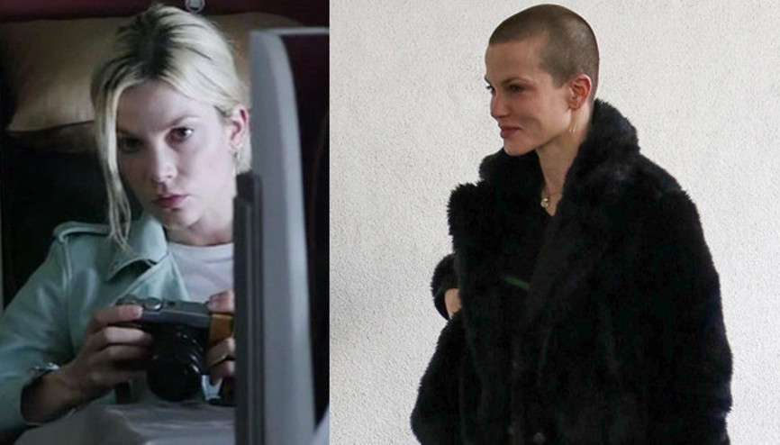 THY güzeli saçlarını kazıttı