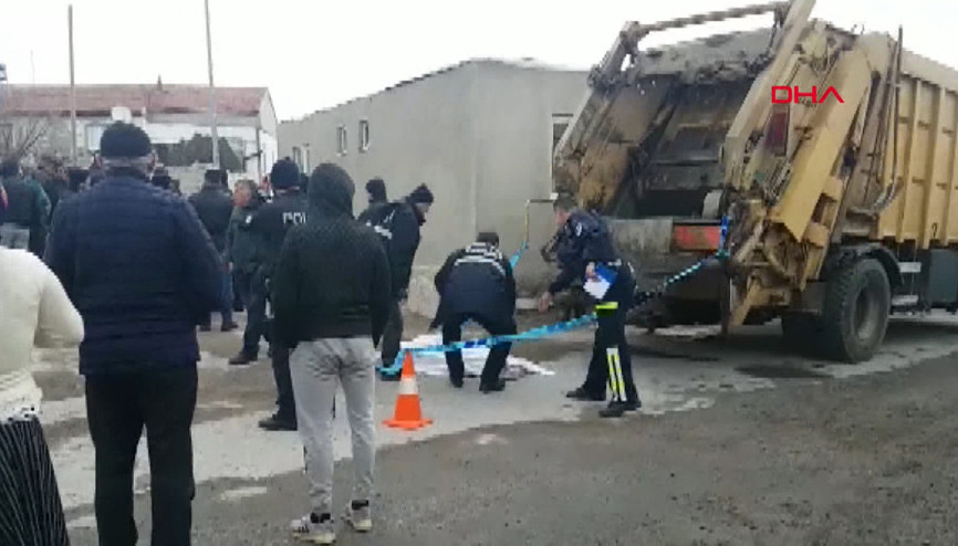 Çöp kamyonunun altında kalan Filiz hayatını kaybetti