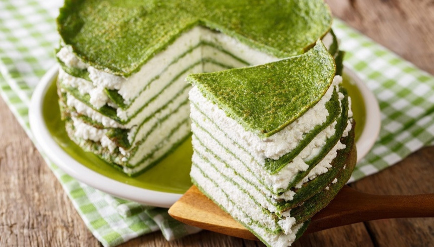 Ispanaklı Kahvaltılık Pasta