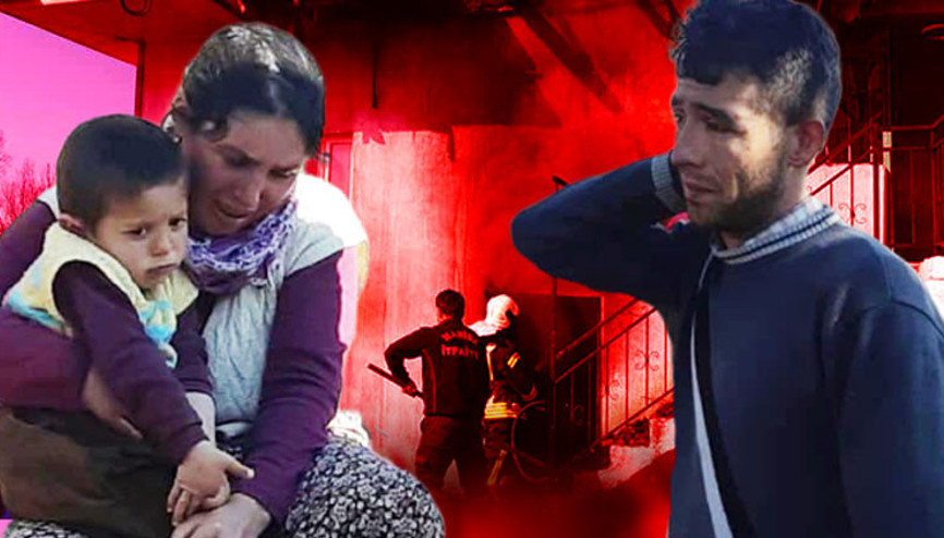 Yuvaları yandı, gözyaşlarını tutamadılar