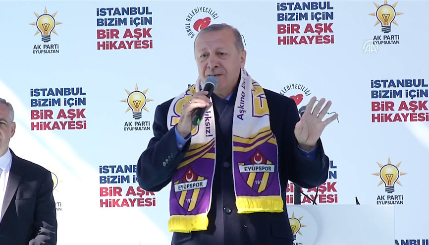 Cumhurbaşkanı Erdoğandan İmamoğluna tepki