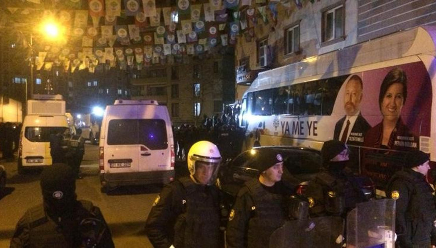 HDPye operasyon Çok sayıda gözaltı var