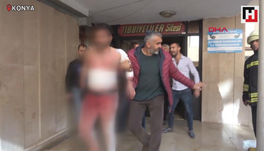 Önce jiletle vücudunu kesti, sonra intihara kalkıştı Önce jiletle vücudunu kesti, sonra intihara kalkıştı