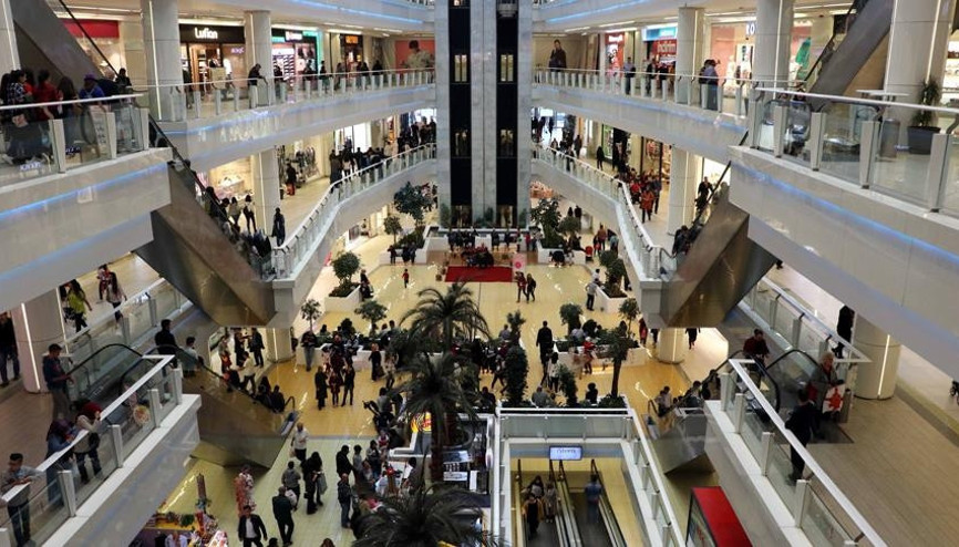AVM ciro endeksi ocakta yüzde 9,4 arttı