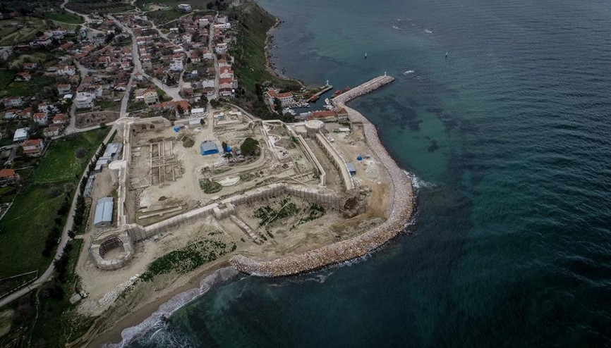 Boğazı savunan 360 yıllık kalede sona gelindi