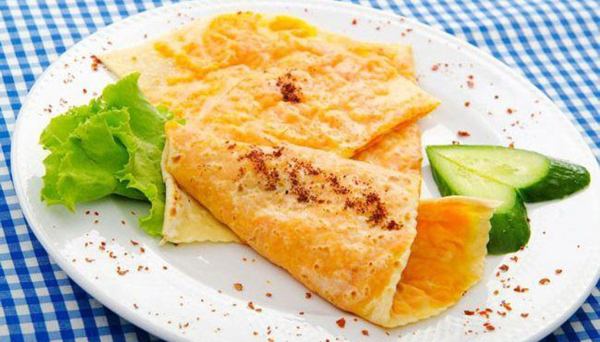 Balkabaklı bebek omleti
