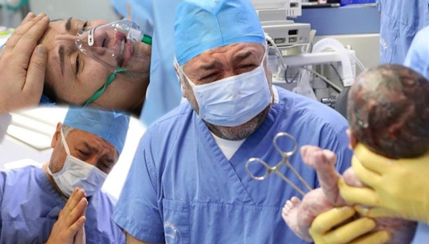 Aynı gün hem baba hem de dede oldu