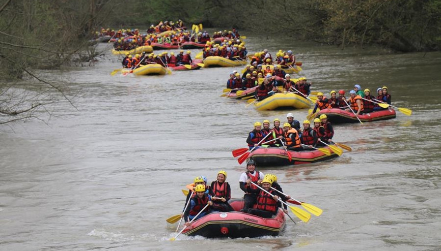 Rafting sezonu açıldı