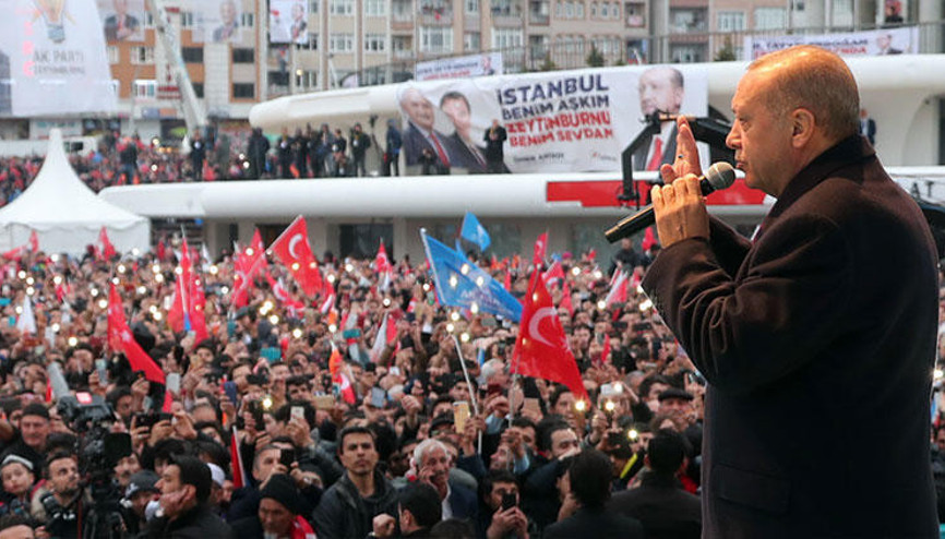 Cumhurbaşkanı Erdoğan Zeytinburnu mitinginde konuştu
