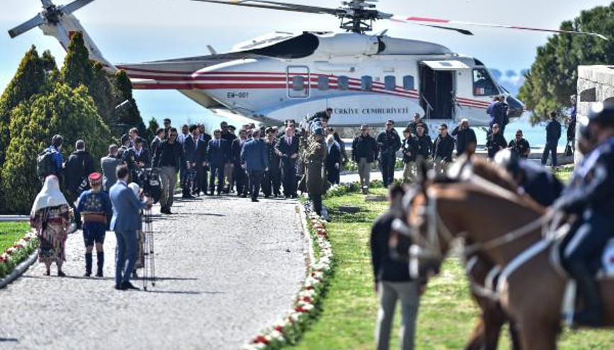 Erdoğan Çanakkalede