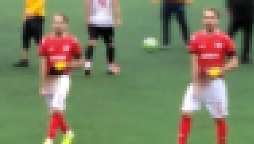 Amatör ligde futbolcudan taraftara çirkin tepki