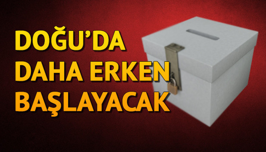 Oy verme işlemi saat kaçta başlayacak, saat kaça kadar sürecek Oy verme işlemi saat kaçta başlayacak, saat kaça kadar sürecek