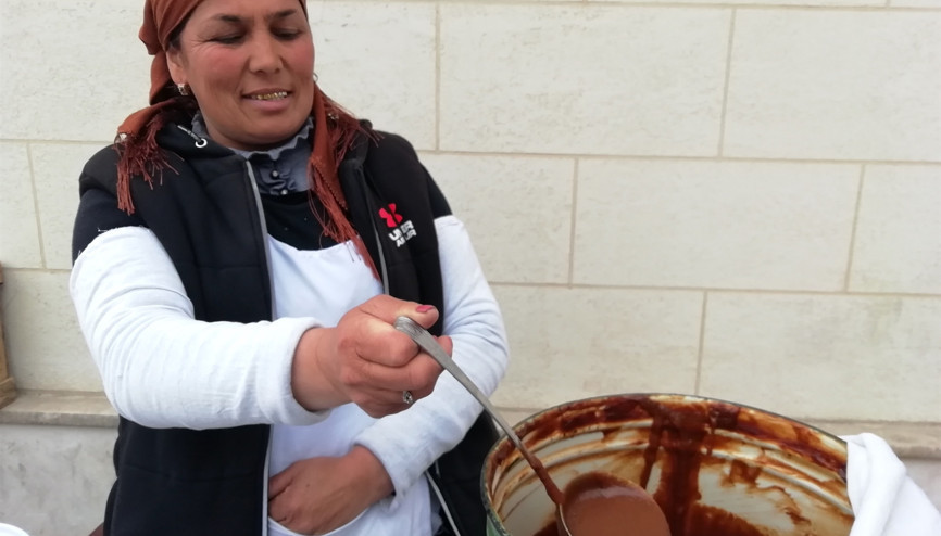 Özbeklerin Nevruz tatlısı sümelek
