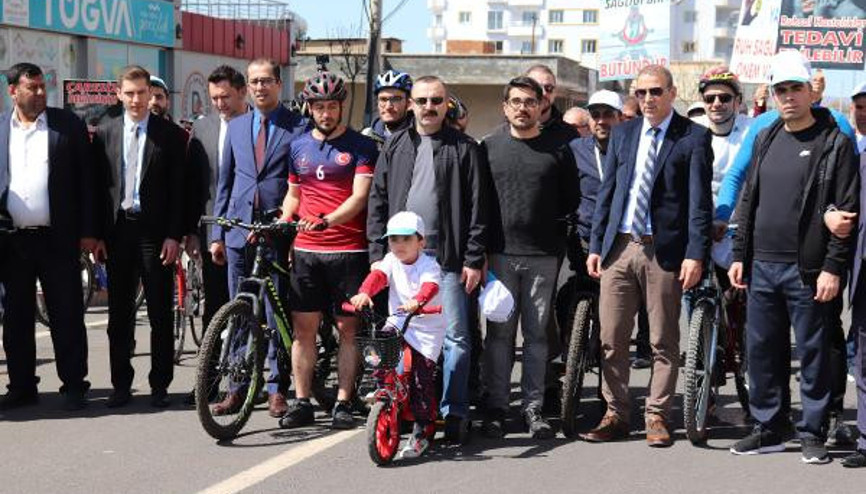 Dargeçitte bağımlılıkla mücadele farkındalık yürüyüşü