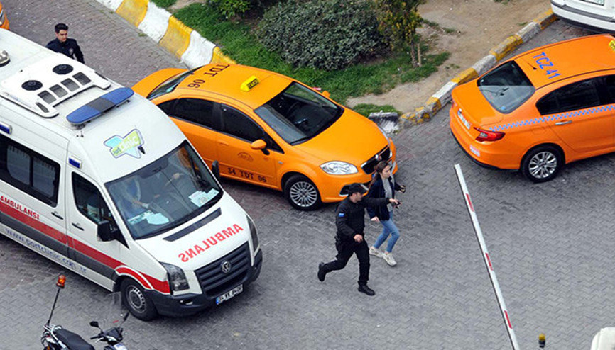 AHLde üzücü olay... Gören herkes oraya koştu