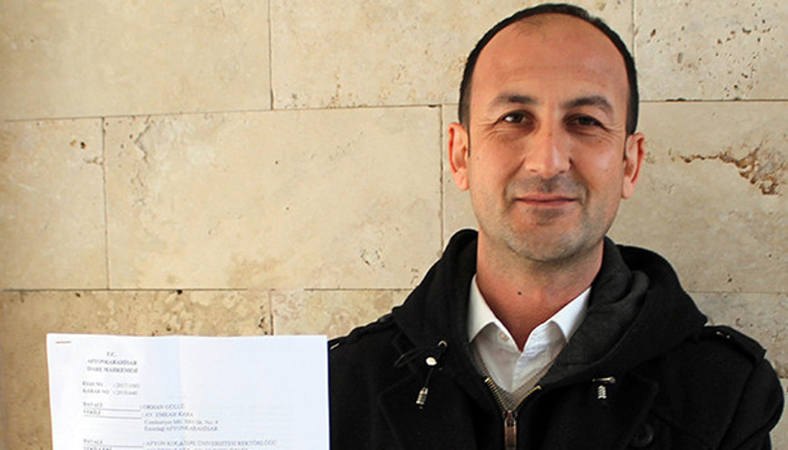 Üniversiteye dava açtı, tazminat kazandı