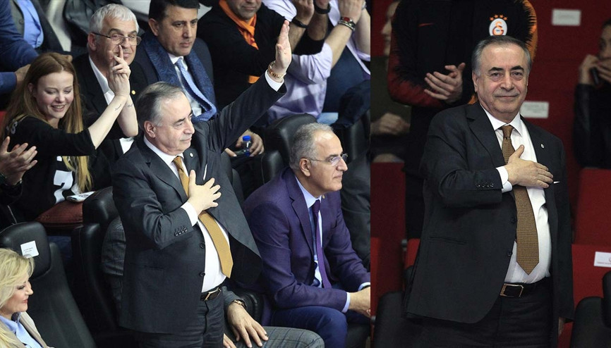 Galatasaray taraftarlarına teşekkür ediyorum