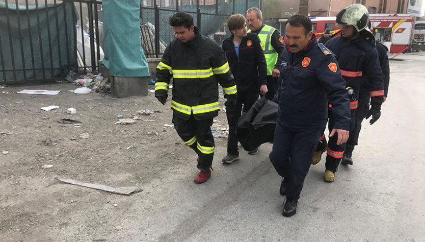 Ankarada yangın faciası