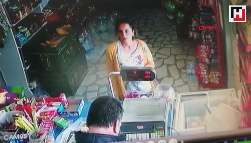 Kırklarelide öldürülen Zeynepin mahalle bakkalındaki son görüntüleri