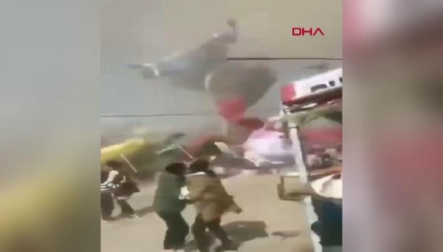 Çinde fırtına oyun parkını alt üst etti: 2 çocuk öldü, 18 çocuk yaralandı