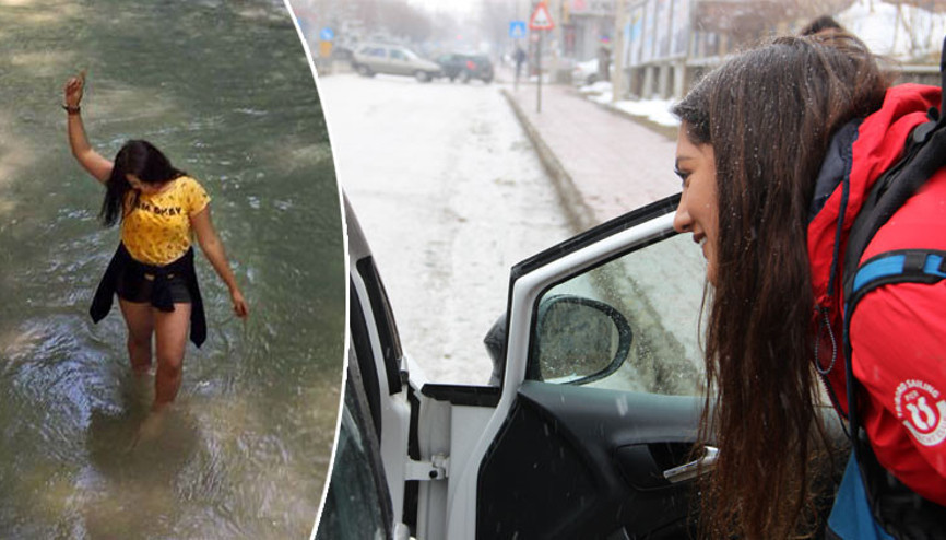 Üniversiteli genç kız otostopla 75 il gezdi