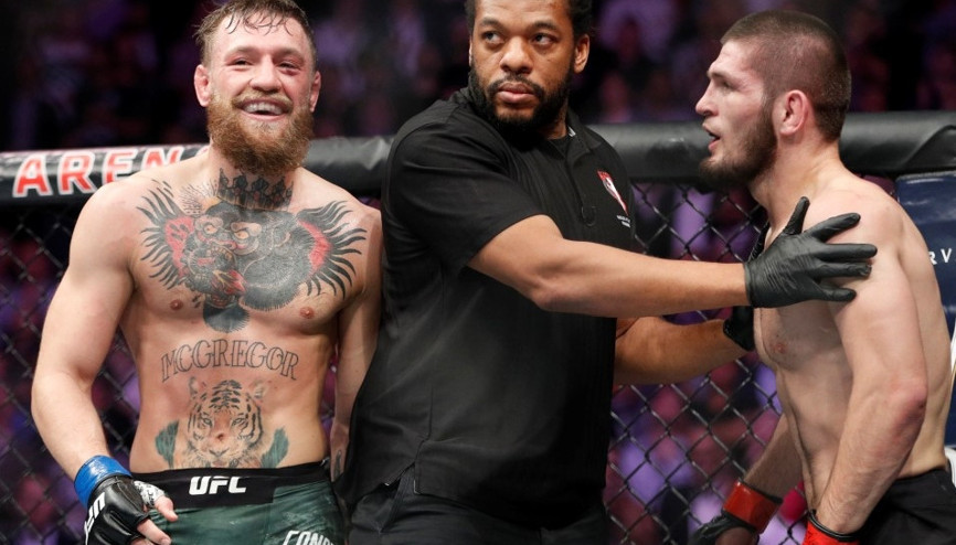 McGregordan büyük ahlaksızlık Khabibe...