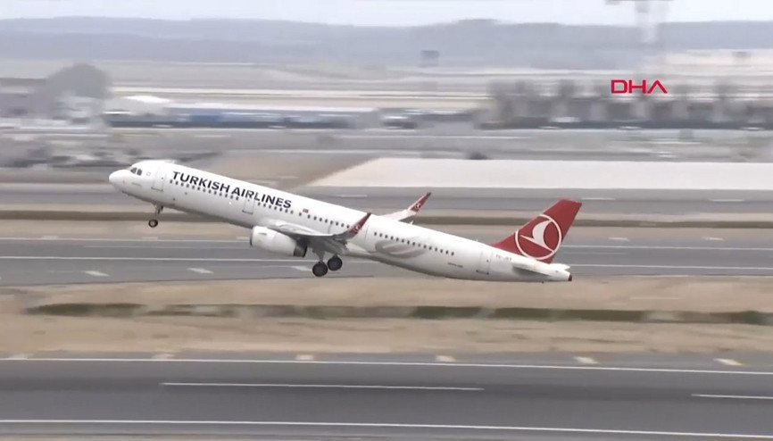 İstanbul Havalimanı’ndan ilk uçuş gerçekleşti