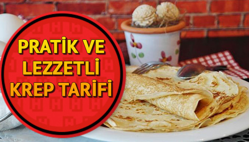 Krep nasıl yapılır İşte pratik ve lezzetli kahvaltılık krep tarifi Krep nasıl yapılır İşte pratik ve lezzetli kahvaltılık krep tarifi