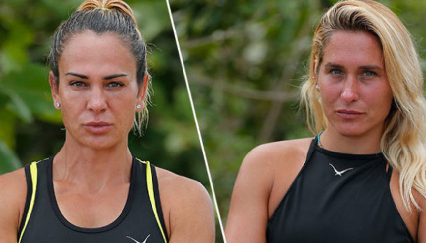 Survivor yarışmacıları Nagihan ve Sema birbirine girdi