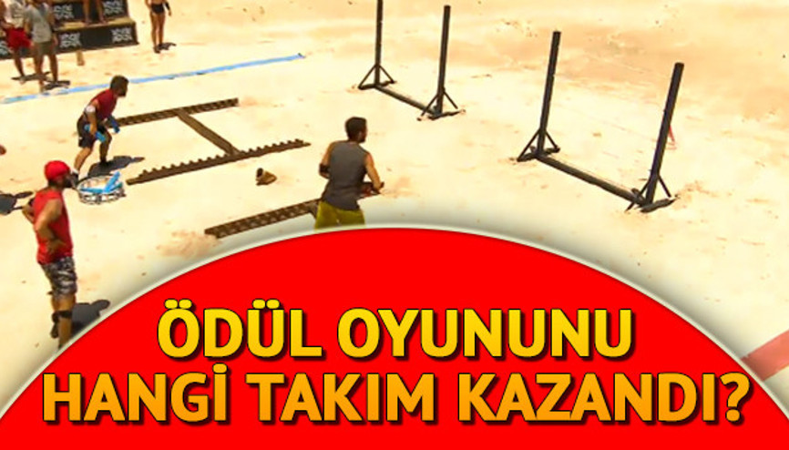 Survivorda ödül oyununu hangi takım kazandı