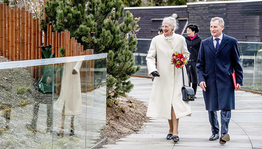 Danimarka Kraliçesi, Çin’den getirilen dev pandaları ziyaret etti Danimarka Kraliçesi, Çin’den getirilen dev pandaları ziyaret etti