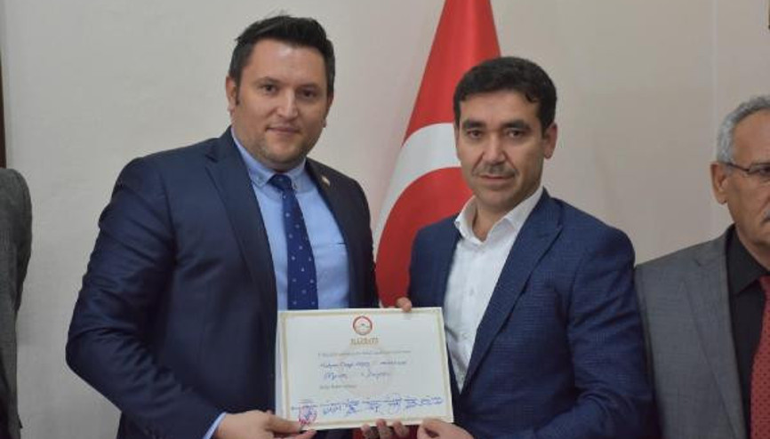 Dargeçit Belediye Başkanı AK Partili Aksoy göreve başladı