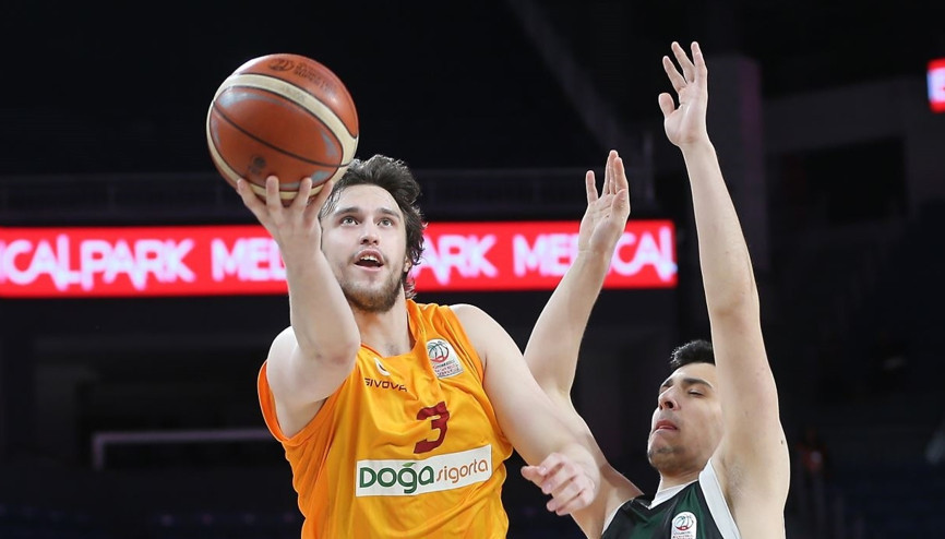 Galatasaray Doğa Sigortadan farklı galibiyet