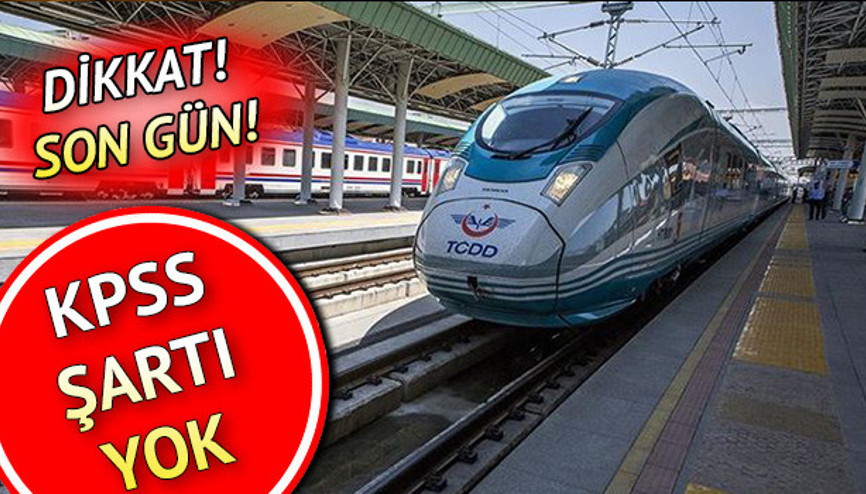 TCDD işçi alımı başvurusu için son gün Başvuru şartları nelerdir