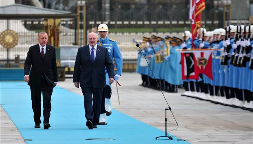 Belarus Cumhurbaşkanı Lukaşenko Ankarada
