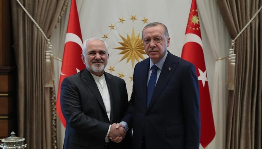 Cumhurbaşkanı Erdoğan, İran Dışişleri Bakanını kabul etti