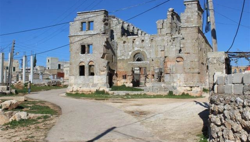 Notre Dameın esin kaynağı İdlibdeki bir kilise