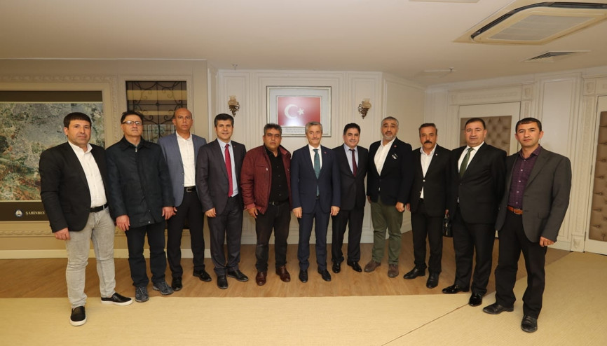 Yeniden seçilen başkana ziyaret