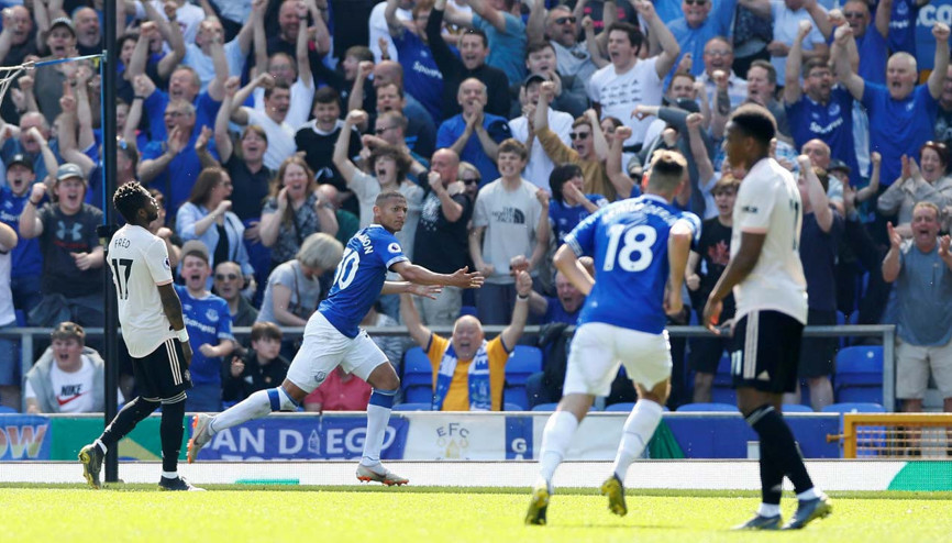 Everton 4-0 Manchester United (MAÇ ÖZET)