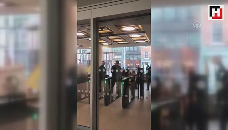 Terör örgütü destekçileri TRT World ofisine girmeye çalıştı