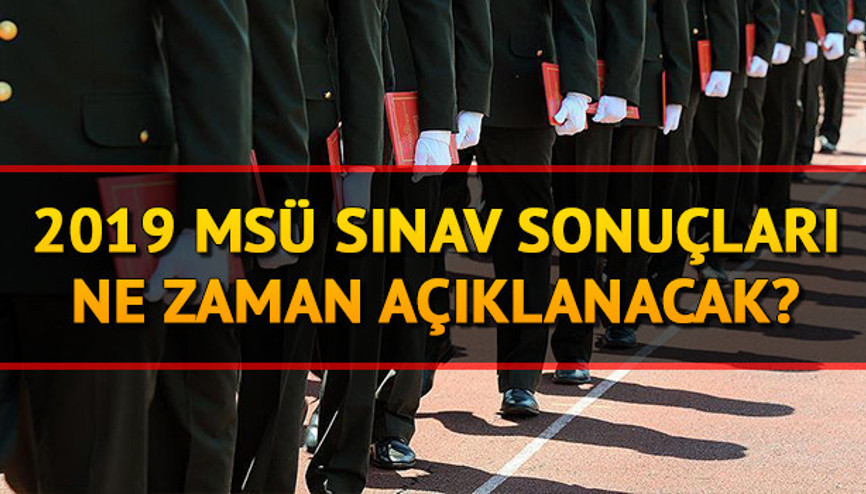 MSÜ baraj puanı kaç oldu MSÜ sınavına kaç kişi başvurdu